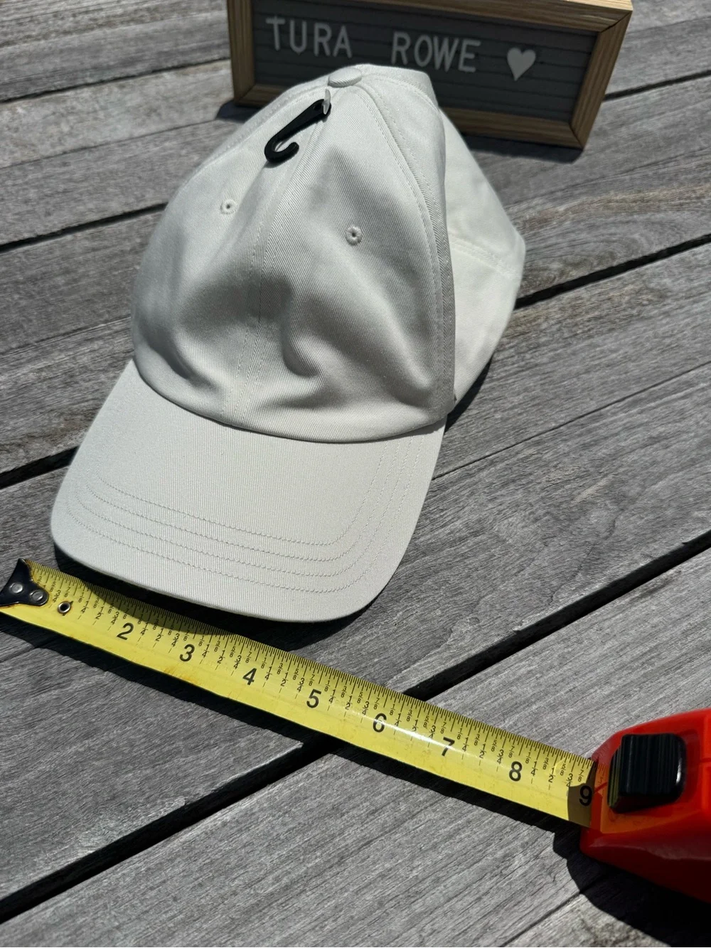 Lululemon Unisex Classic Ball Cap Bone L/XL NWT 🤍